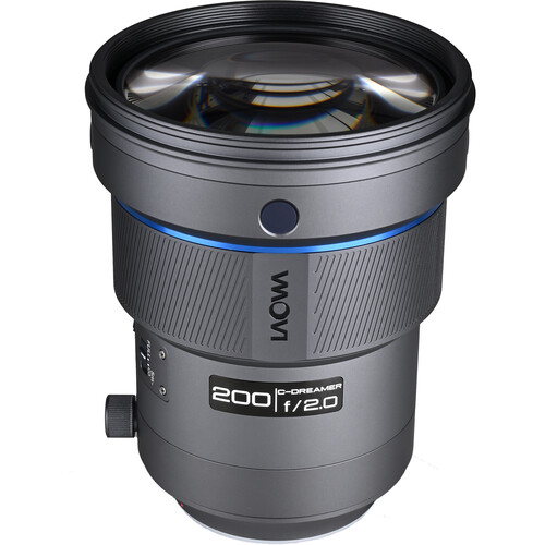 Venus Optics 200mm f/2 AF FF Telephoto Prime Lens (Canon EF Gray)