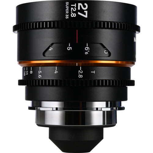 Venus Optics Laowa Nanomorph 27mm T2.8 1.5x S35 Anamorphic Lens (ARRI PL & Canon EF Amber Flare)