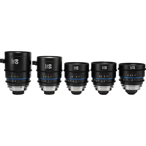 Venus Optics Laowa Nanomorph S35 Anamorphic Prime 5-Lens Kit (Leica L Blue Flare)