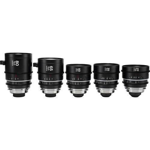 Venus Optics Laowa Nanomorph S35 Anamorphic Prime 5-Lens Kit (Micro Four Thirds Silver Flare)