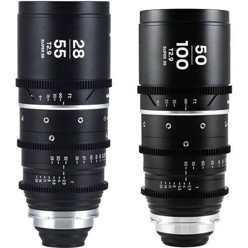 Venus Optics Laowa Nanomorph S35 Anamorphic Zoom 2-Lens Bundle (ARRI PL Silver Flare)
