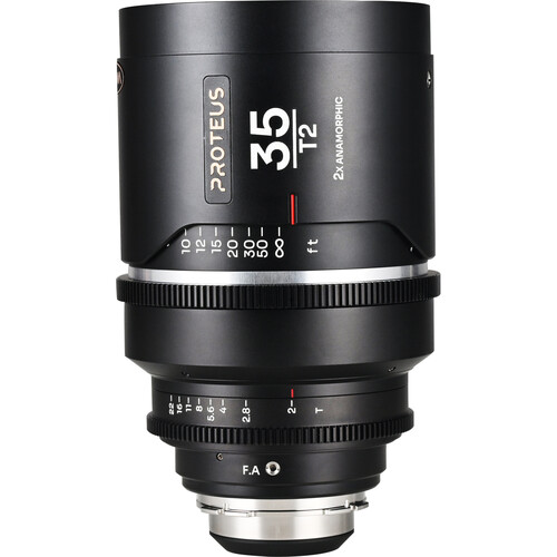 Venus Optics Laowa Proteus Flex 2x Anamorphic 35mm T2 Lens (ARRI PL/Canon EF 4 Flare Colors)