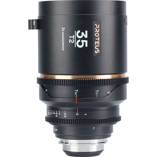 Venus Optics Laowa Proteus 2x Anamorphic 35mm T2 Lens (PL/EF Feet Amber Flare)