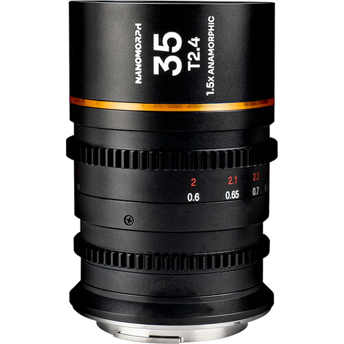 Venus Optics Laowa Nanomorph 35mm T2.4 1.5x S35 Anamorphic Lens (FUJIFILM X Amber Flare)