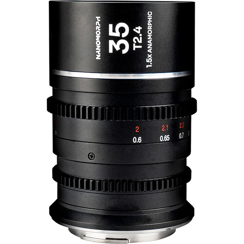Venus Optics Laowa Nanomorph 35mm T2.4 1.5x S35 Anamorphic Lens (FUJIFILM X Silver Flare)