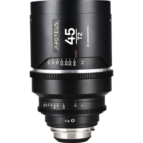 Venus Optics Laowa Proteus Flex 2x Anamorphic 45mm T2 Lens (ARRI PL/Canon EF 4 Flare Colors)