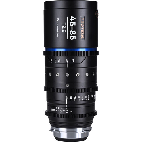 Venus Optics Laowa Proteus 45-85mm T2.9 2x S35 Anamorphic Zoom (ARRI PL Feet Blue Flare)