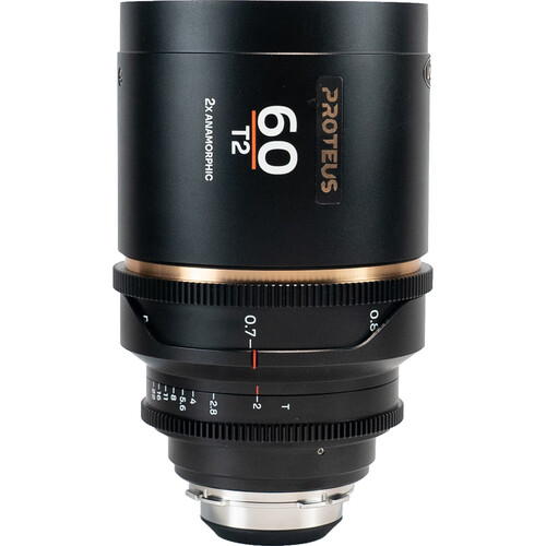 Venus Optics Laowa Proteus 2x Anamorphic 60mm T2 Lens (PL/EF Feet Amber Flare)