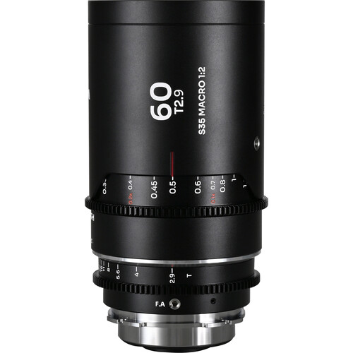 Venus Optics Laowa Nanomorph 60mm T2.9 1.5x Macro 1:2 Anamorphic Lens (ARRI PL & Canon EF Silver Flare)
