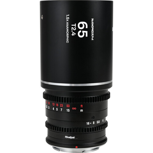 Venus Optics Laowa Nanomorph 65mm T2.4 1.5x S35 Anamorphic Lens (FUJIFILM X Silver Flare)