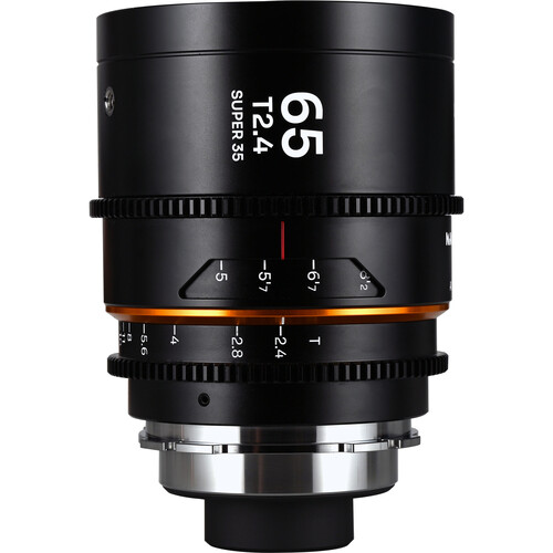 Venus Optics Laowa Nanomorph 65mm T2.4 1.5x S35 Anamorphic Lens (Micro Four Thirds Amber Flare)