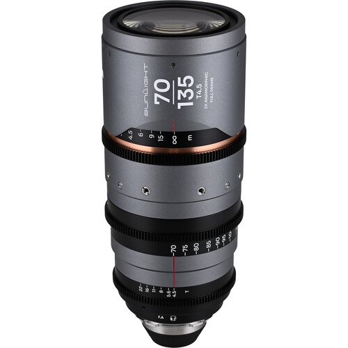 Venus Optics Laowa Sunlight 70-135mm T4.5 2x FF Anamorphic Zoom (ARRI PL Amber)