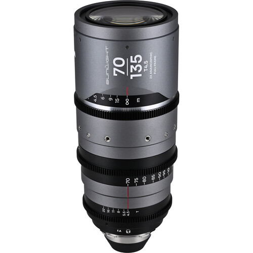 Venus Optics Laowa Sunlight 70-135mm T4.5 2x FF Anamorphic Zoom (ARRI PL Silver)