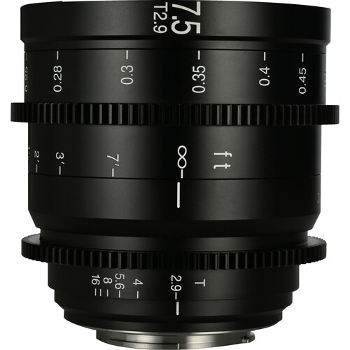 Venus Optics Laowa Zero-D S35 7.5mm T/2.9 Cine Lens (FUJIFILM X Feet/Meters)