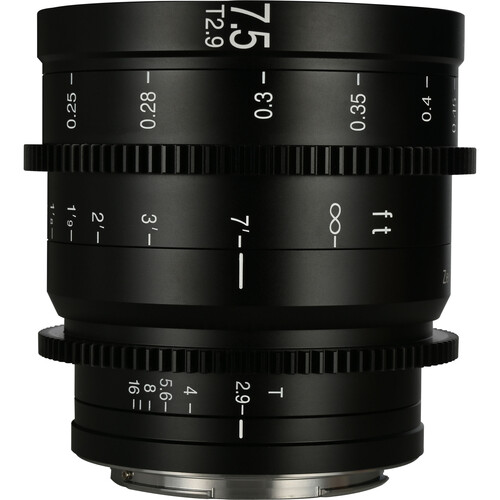 Venus Optics Laowa Zero-D S35 7.5mm T/2.9 Cine Lens (Nikon Z Feet/Meters)