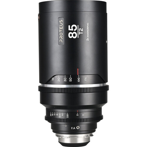 Venus Optics Laowa Proteus Flex 2x Anamorphic 85mm T2 Lens (ARRI PL/Canon EF 4 Flare Colors)