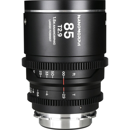 Venus Optics Laowa Nanomorph 85mm T2.9 1.5x LF Anamorphic Lens (ARRI PL & Canon EF Silver Flare)