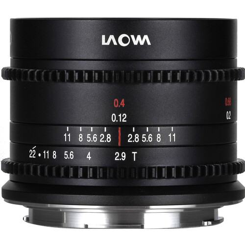 Venus Optics Laowa 9mm T2.9 Zero-D Cine Lens (Leica L Mount Feet/Meters)