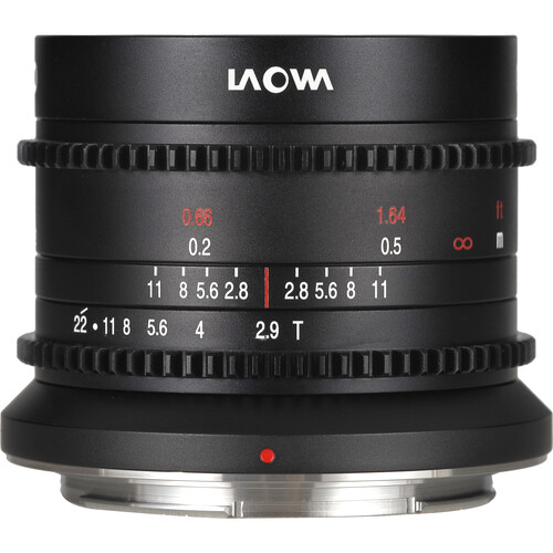 Venus Optics Laowa 9mm T2.9 Zero-D Cine Lens (Nikon Z Mount Feet)