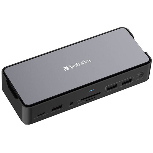 Verbatim 15-in-1 USB-C Pro Docking Station with SSD Enclosure