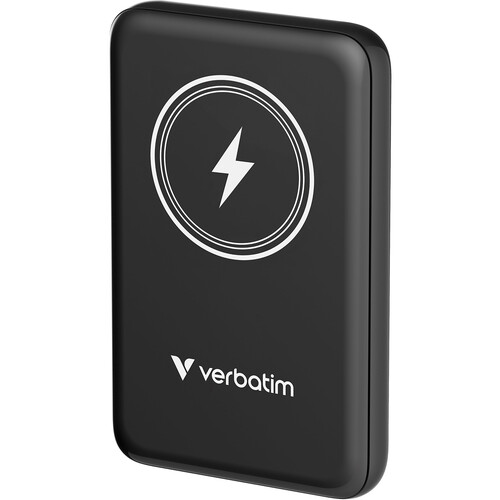 Verbatim Charge 'n' Go Magnetic Wireless Power Bank (10000 Black)
