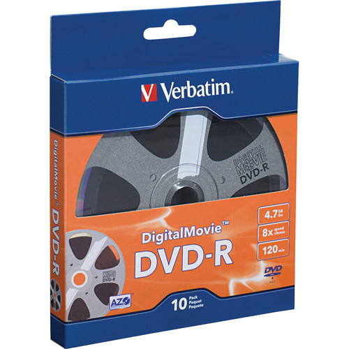 Verbatim 97946 DVD minus R / DVD-R 4.7GB 8X 10-PK Box