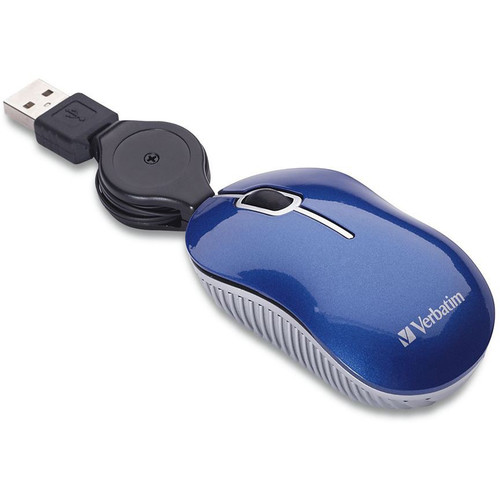 Verbatim Commuter Series Mini Travel Mouse (Blue) 98616 B&H