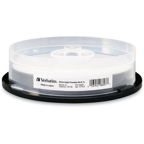 Verbatim BDR XL 100GB 4x TripleLayer Bluray Discs 98897 B&H