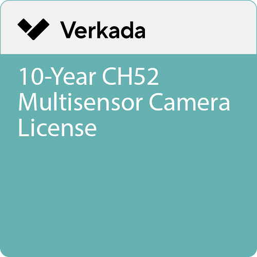 Verkada CH52-E Multisensor Camera License (10 Years)