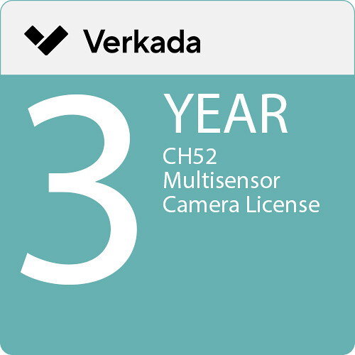 Verkada CH52-E Multisensor Camera License (3 Years)