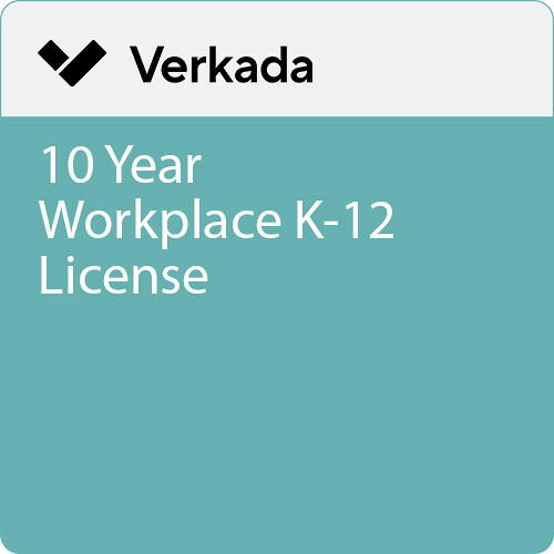 Verkada Workplace K-12 License (10 Years)