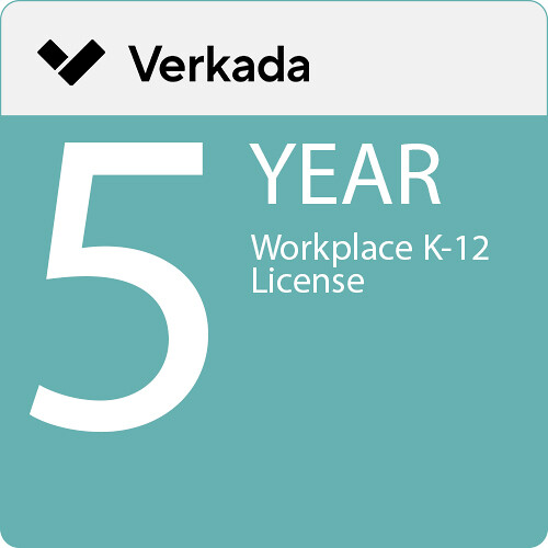 Verkada LIC-WP-5Y-K 5-Year Workplace K-12 License