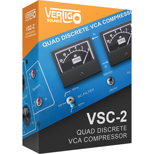 Vertigo Vertigo VSC2 Virtual VCA Compressor PlugIn VSC2 B&H