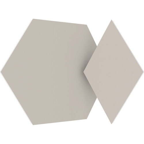 Vicoustic Vixagon Mini VMT Acoustic Panels (Light Gray 36-Pack)