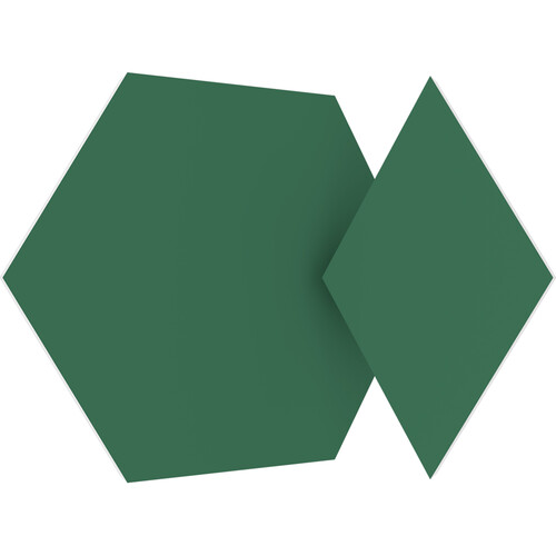 Vicoustic Vixagon Mini VMT Acoustic Panels (Musk Green 36-Pack)