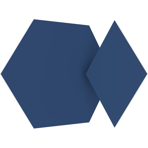 Vicoustic Vixagon Mini VMT Acoustic Panels (Blue 36-Pack)