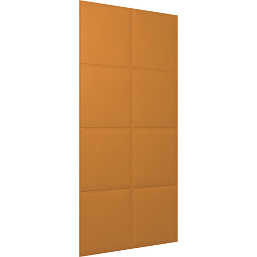 Vicoustic VicWallpaper VMT Square 30 (Pumpkin Orange 46.85 x 23.43 x 0.39