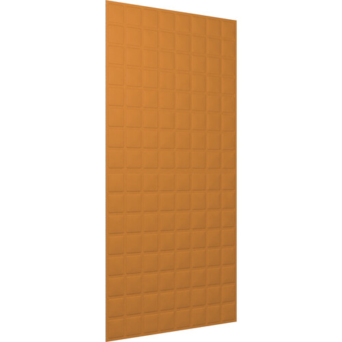 Vicoustic VicWallpaper VMT Square 8 (Pumpkin Orange 46.85 x 23.43 x 0.39
