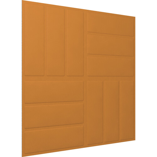 Vicoustic VicWallpaper VMT Deck (Pumpkin Orange 23.43 x 23.43 x 0.39