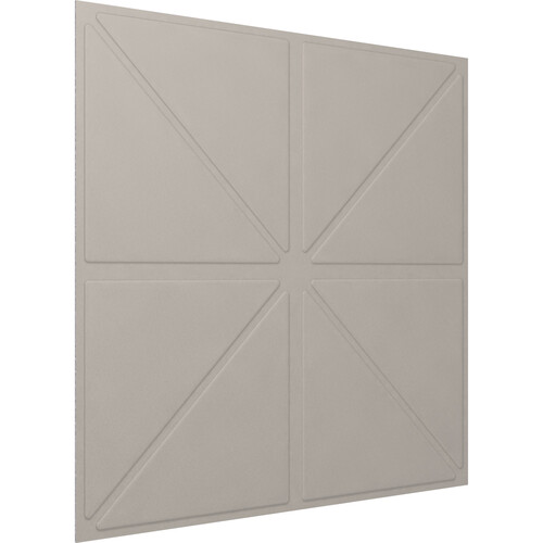 Vicoustic VicWallpaper VMT Triangles (Light Gray 23.43 x 23.43 x 0.39