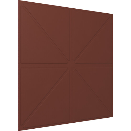 Vicoustic VicWallpaper VMT Triangles (Brown 23.43 x 23.43 x 0.39