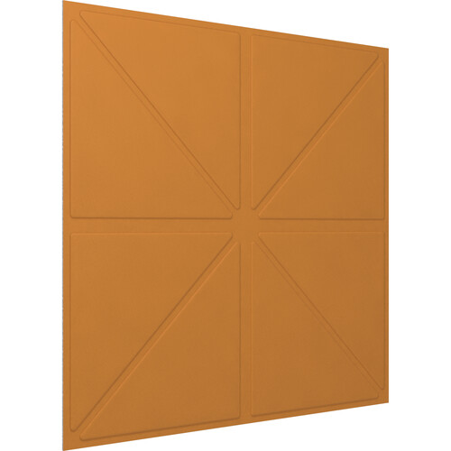 Vicoustic VicWallpaper VMT Traingles (Pumpkin Orange 23.43 x 23.43 x 0.39