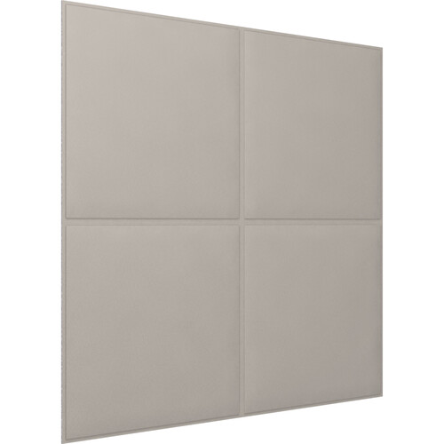 Vicoustic VicWallpaper VMT Square 30 (Light Gray 23.43 x 23.43 x 0.39