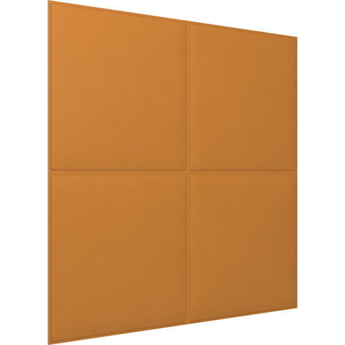 Vicoustic VicWallpaper VMT Square 30 (Pumpkin Orange 23.43 x 23.43 x 0.39