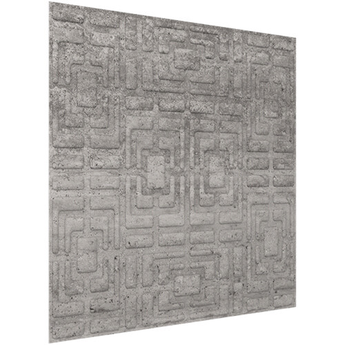 Vicoustic VicWallpaper VMT Acoustic Wallpaper Symmetric (Concrete 3 23.43 x 23.43 x 0.39