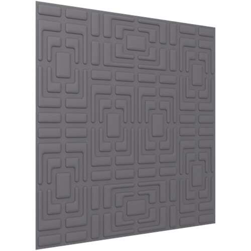 Vicoustic VicWallpaper VMT Acoustic Wallpaper Symmetric (Gray 23.43 x 23.43 x 0.39
