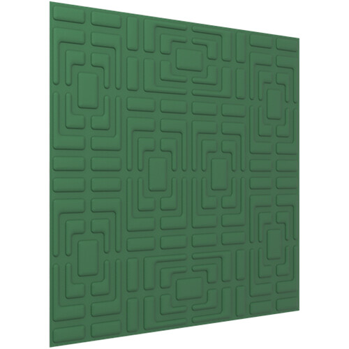 Vicoustic VicWallpaper VMT Acoustic Wallpaper Symmetric (Musk Green 23.43 x 23.43 x 0.39