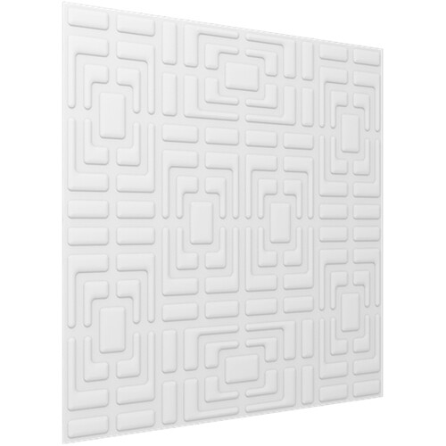 Vicoustic VicWallpaper VMT Acoustic Wallpaper Symmetric (Natural White 23.43 x 23.43 x 0.39