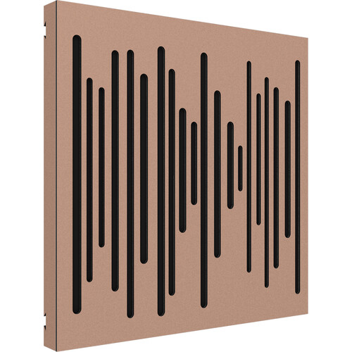 Vicoustic VicPattern Ultra Wavewood Acoustic Panel (Metallic Copper 3-Pack)
