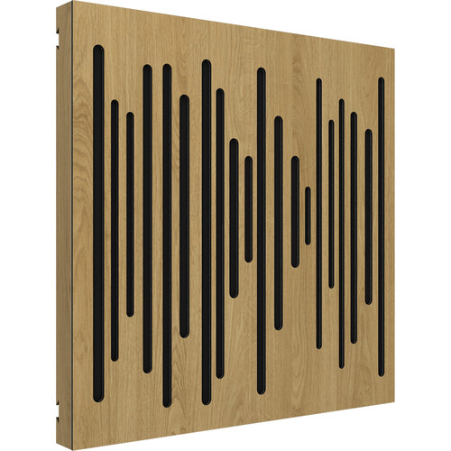 Vicoustic VicPattern Ultra Wavewood Acoustic Panel (Natural Oak 3-Pack)